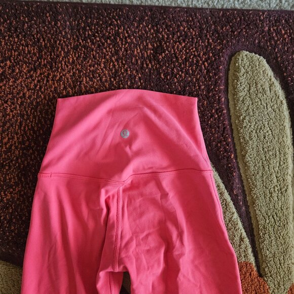 Lululemon leggings, bright pink, size 0 - Picture 2 of 3